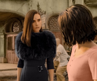 Une scène du film Alita: Battle Angel