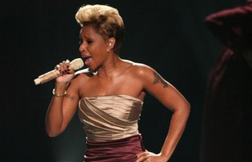 Mary J. Blige sur le plateau de l'émission So You Think You Can Dance
