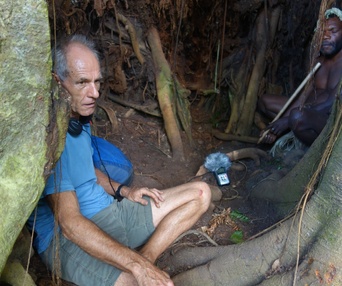 Sur la plateau du film Tanna