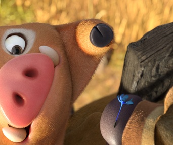Une scène du film Les ours Boonie : L'aventure préhistorique