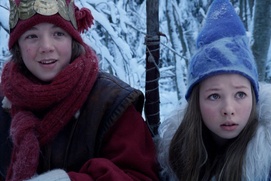 Une scène du film Le royaume de glace: À la recherche de la corne enchantée Une scène du film Le royaume de glace: À la recherche de la corne enchantée