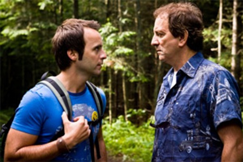 Michel Côté et Louis-José Houde dans De père en flic