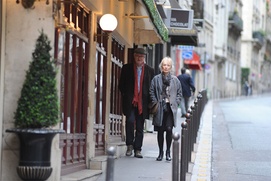 Une scène du film Le Week-End