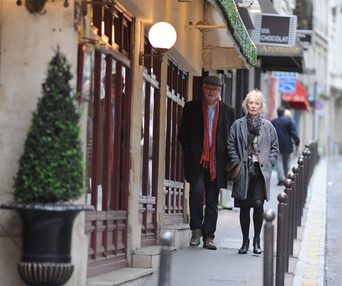 Une scène du film Le Week-End