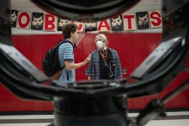 Une scène du film Dear Evan Hansen Une scène du film Dear Evan Hansen