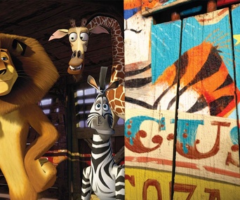 Une scène du film Madagascar 3: Europe's Most Wanted
