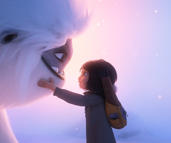 Une scène du film Abominable
