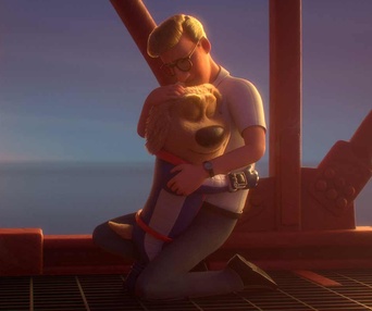Une scène du film StarDog and TurboCat
