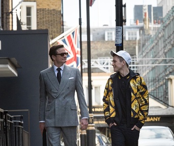 Une scène du film Kingmans: The Secret Service