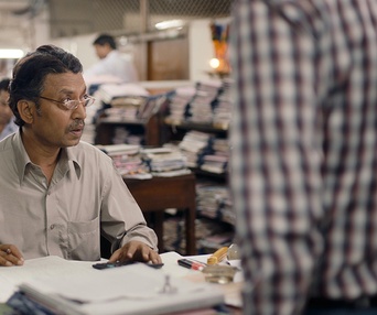 Une scène du film The Lunchbox
