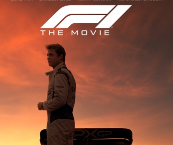 Affiche en anglais du film F1