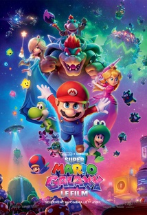 Affiche en français du film Super Mario Galaxy le film