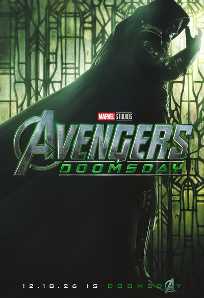 Affiche en anglais du film Avengers: Doomsday