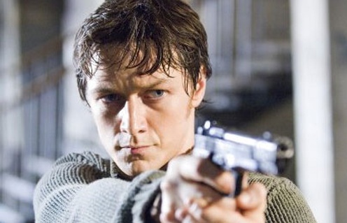 James McAvoy dans le film Wanted