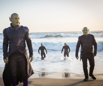 Une scène du film Captain Marvel