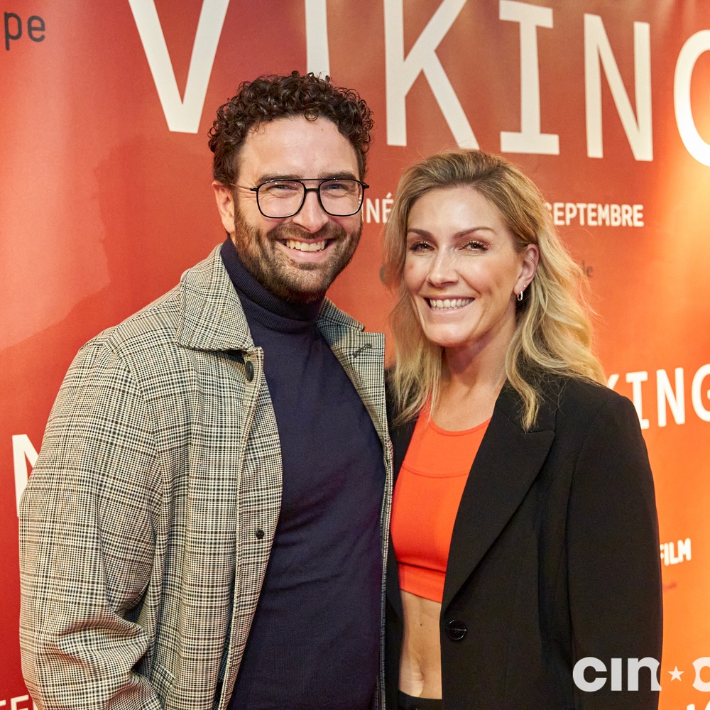 Sur le tapis rouge du film Viking