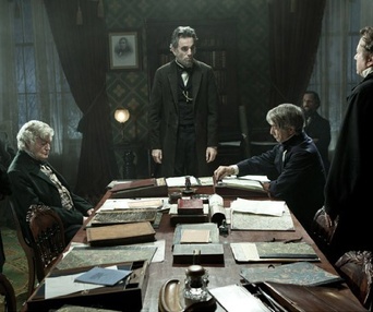 Une scène du film Lincoln