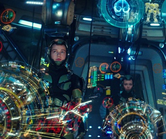 Une scène du film Pacific Rim Uprising