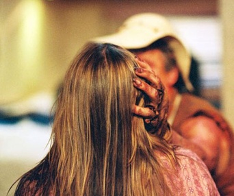 Scène du film Le visage de la peur