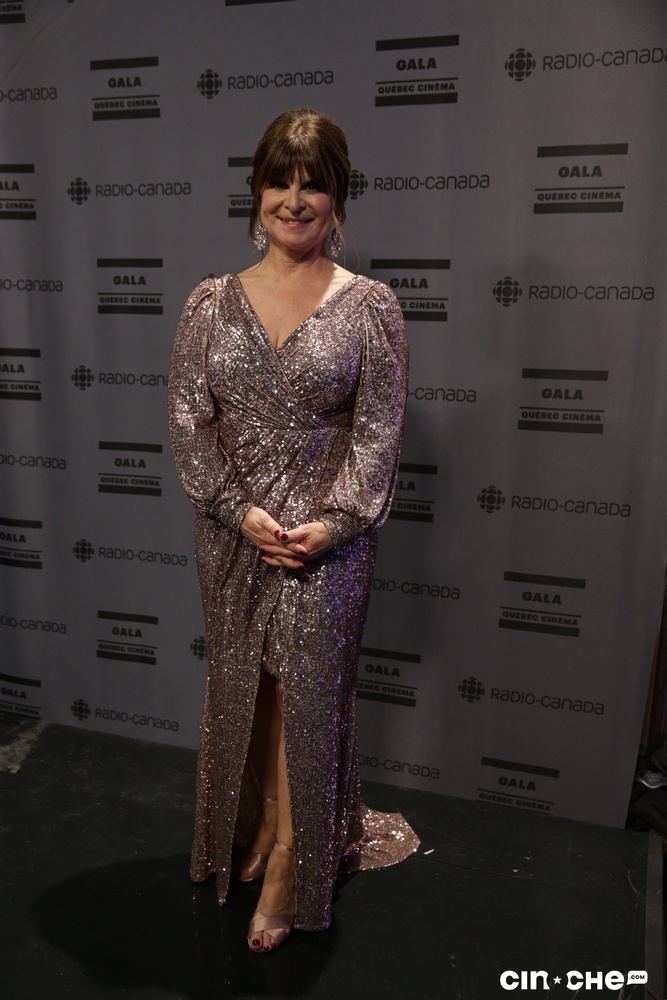 Dans la salle de presse du Gala Québec Cinéma 2019