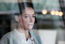 Une scène du film La fille de Brest