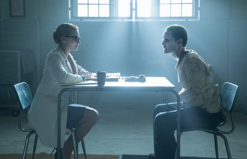 Jared Leto et Margot Robbie dans Suicide Squad
