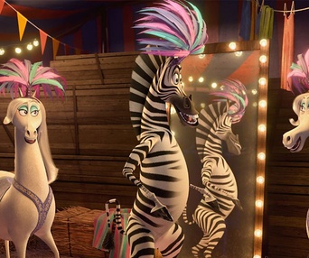 Une scène du film Madagascar 3: Europe's Most Wanted