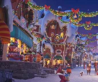 Une scène du film Dr. Seuss' The Grinch