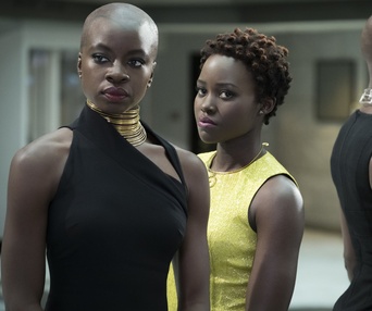 Une scène du film Black Panther