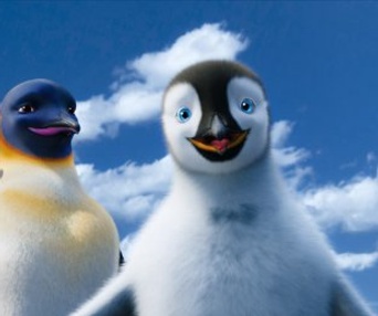 Une scène du film Happy Feet Two