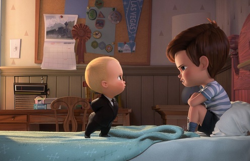 Une scène du film The Boss Baby