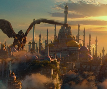Une scène du film Warcraft