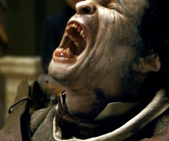 Scène du film The Wolfman