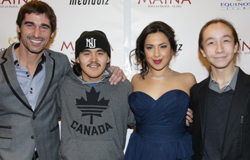 Sur le tapis rouge de Maïna