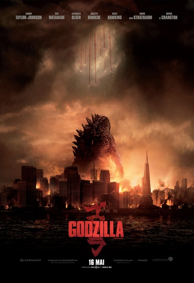 Affiche du film Godzilla