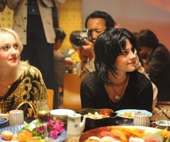 Une scène du film The Runaways