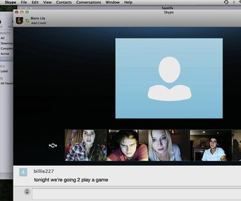 Une scène du film Unfriended