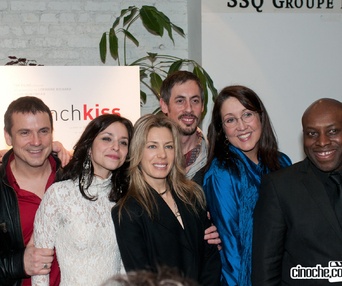 Sur le tapis rouge de French Kiss