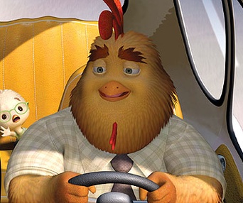 Scène du film Petit poulet
