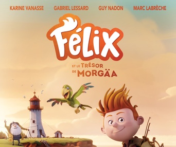 Affiche du film Félix et le trésor de Morgäa