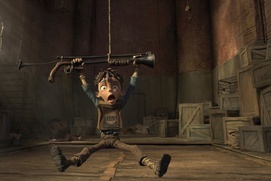 Une scène du film The Boxtrolls Une scène du film The Boxtrolls