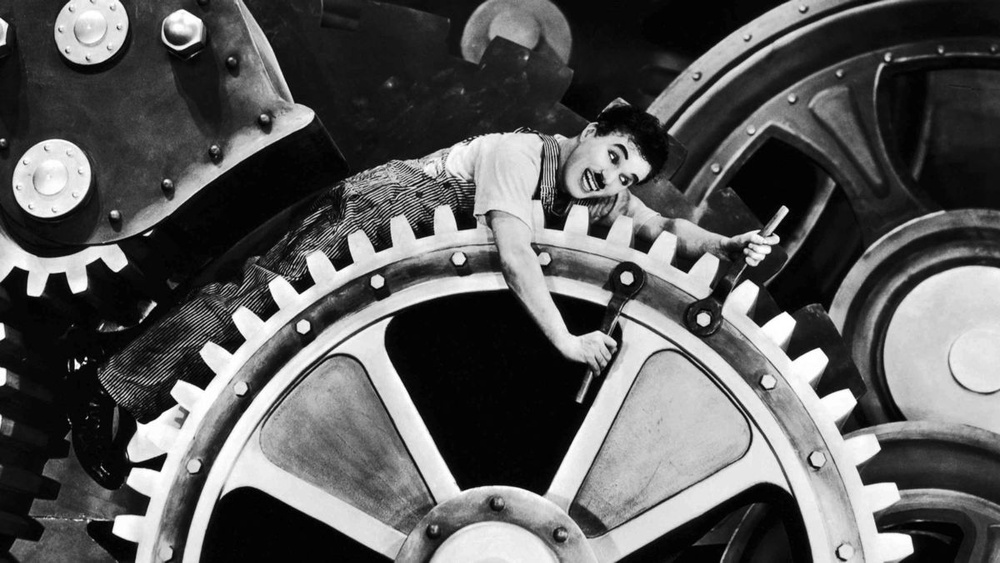 Une scène du film Modern Times