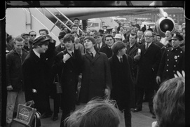 Une scène du film Beatles '64