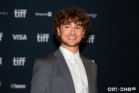 Sur le tapis rouge du film The Fabelmans