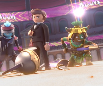 Une scène du film Playmobil: The Movie