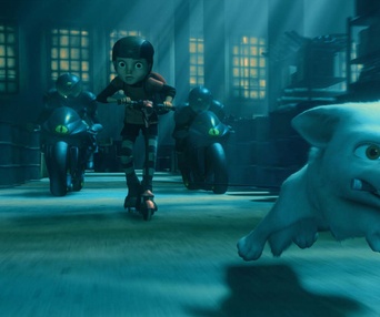 Scène du film Bolt