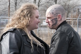 Une scène du film Skin Une scène du film Skin