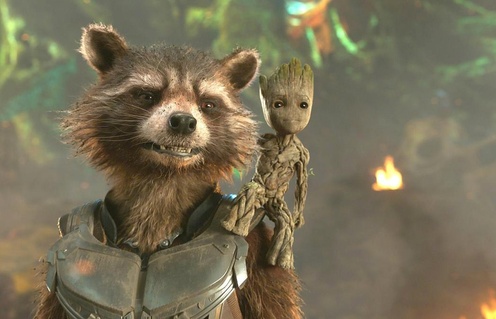 Une scène du film Guardians of the Galaxy Vol. 2