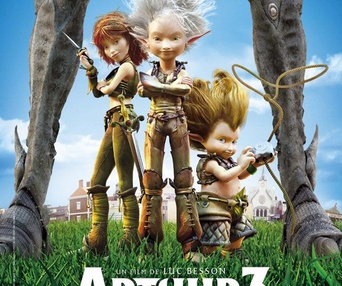 Affiche du film Arthur 3 La Guerre des Deux Mondes