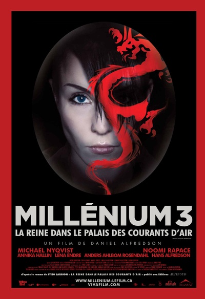 Affiche du film Millénium 3 : La reine dans le palais des courants d'air